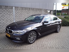 BMW 5-serie - 520i High Executive Sport Line Autom Leder Sportst Stoelverw Navi Camera Clima Cruise 2x P