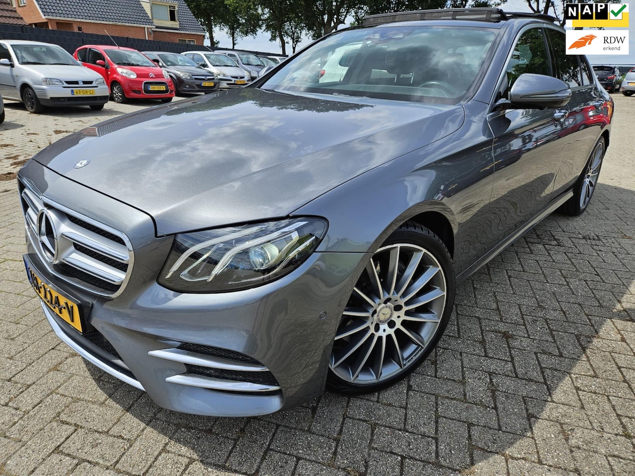 Mercedes-Benz E-klasse - 220 d Ambition AMG. 2014. Automaat/Leder/Stoelverwarming + koeling etc.. BOMVOL! - AutoWereld.nl