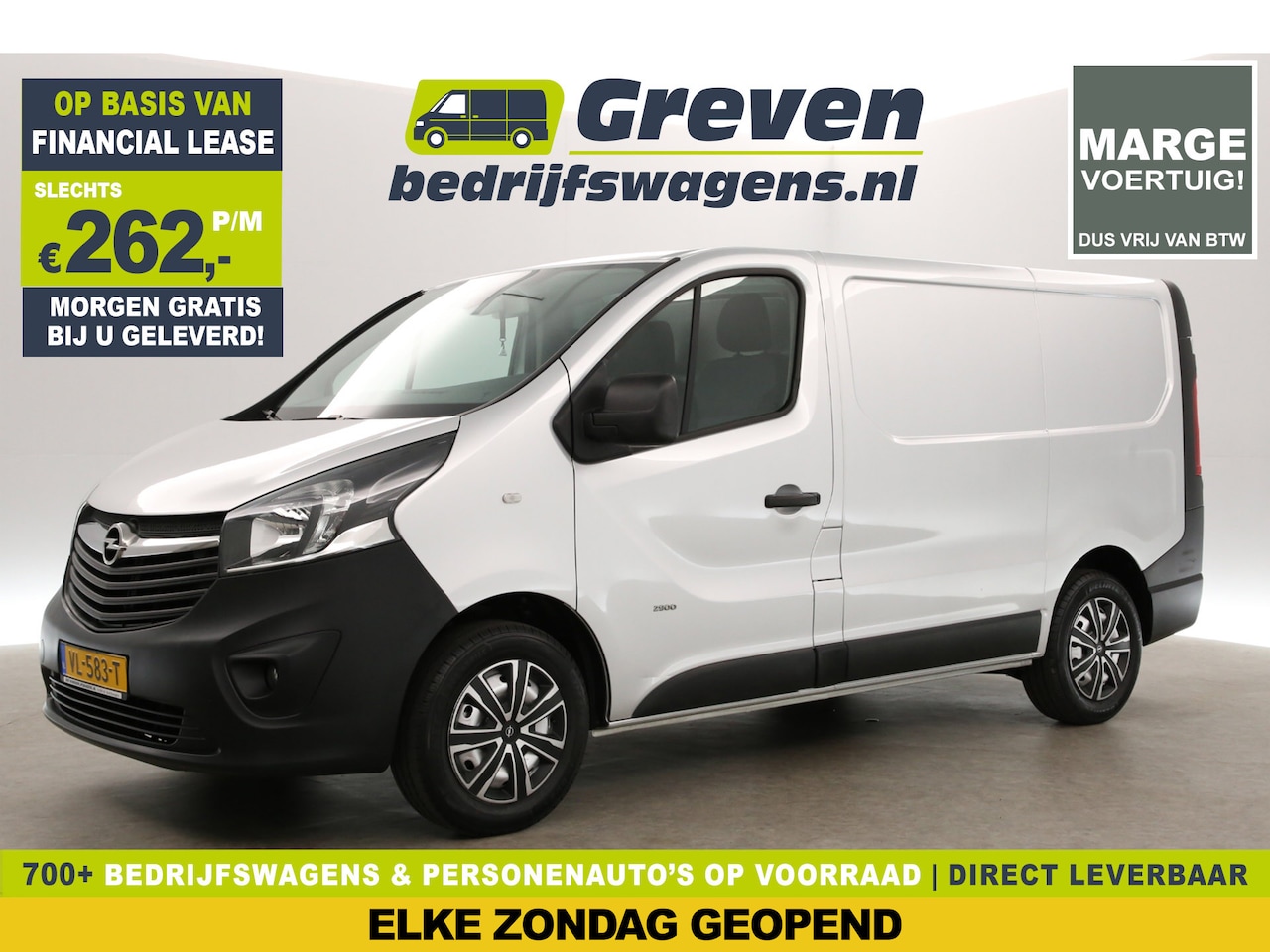 Opel Vivaro - 1.6 CDTI L1H1 | MARGE! | Airco Camera Cruise 3 Persoons Navi LED PDC Trekhaak - AutoWereld.nl