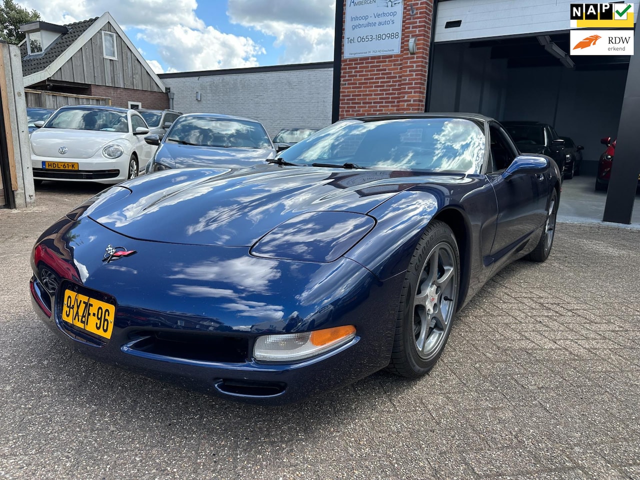 Chevrolet Corvette Convertible - USA 5.7 A AUTOMAAT-AIRCO-LEDER - AutoWereld.nl