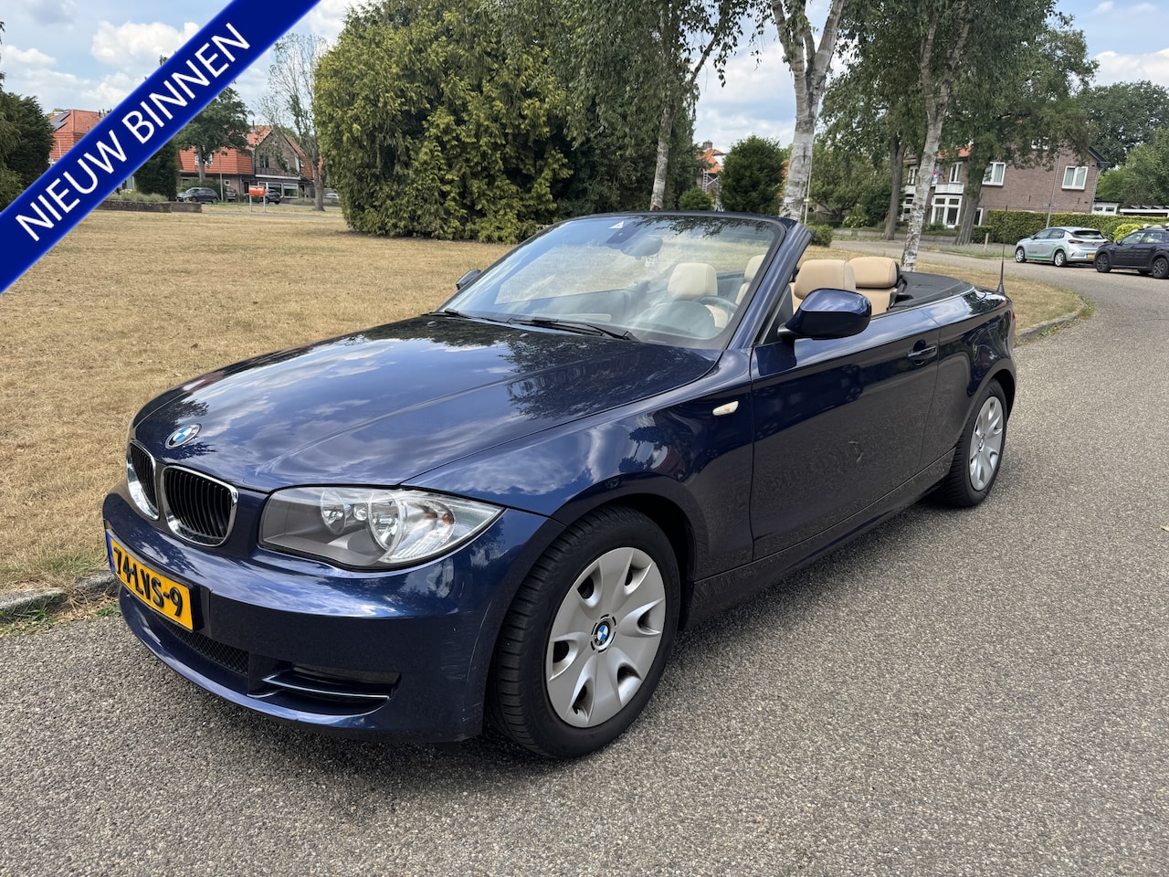 BMW 1-serie Cabrio - 118i Executive YOUNGTIMER, 1e eigenaar, NL auto, NAP, Cruise, Stoelverw - AutoWereld.nl