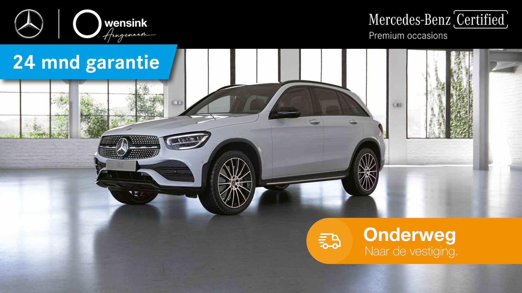 Mercedes-Benz GLC-klasse - 300e 4MATIC AMG Line | Panoramadak | Trekhaak | Night pakket | 360 camera | Multispaaks ve - AutoWereld.nl
