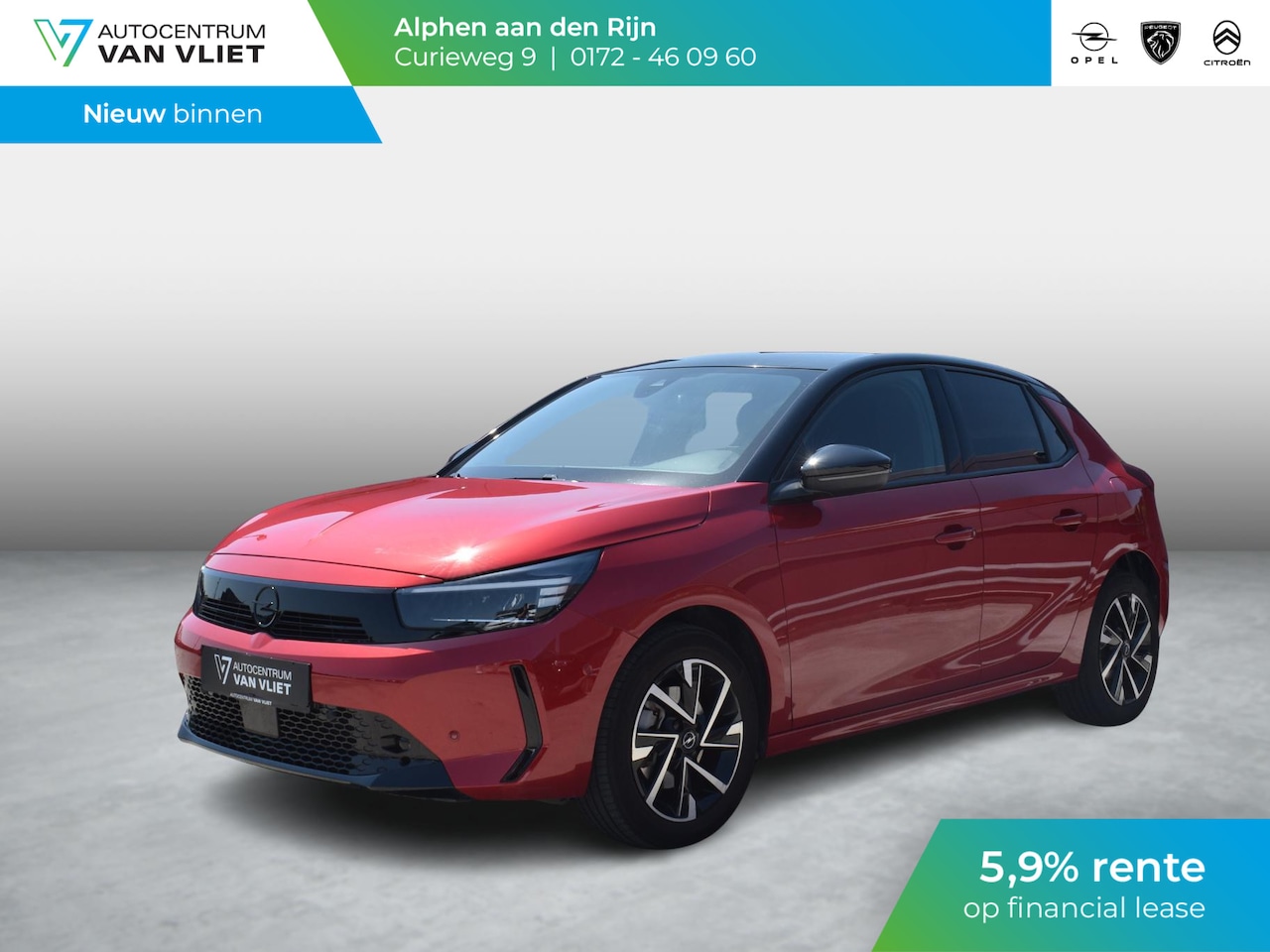 Opel Corsa - 1.2 Turbo GS ACHTERUITRIJCAMERA MET SENSOREN | NAVIGATIE & CARPLAY | E.C.C. | - AutoWereld.nl
