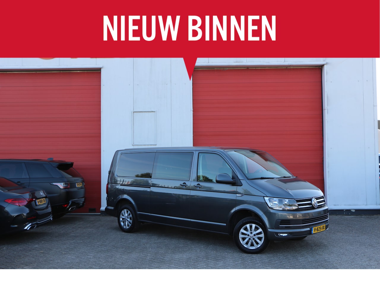 Volkswagen Transporter - 2.0 TDI L2H1 DC Highline 2.0 TDI L2H1 150pk DC Highline - AutoWereld.nl