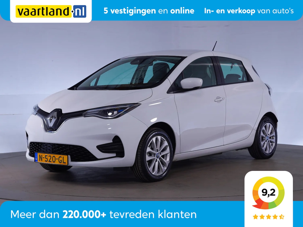 Renault Zoe - R110 Life 52 (Ex Accu)[Digi Dash Cruise Control] - AutoWereld.nl
