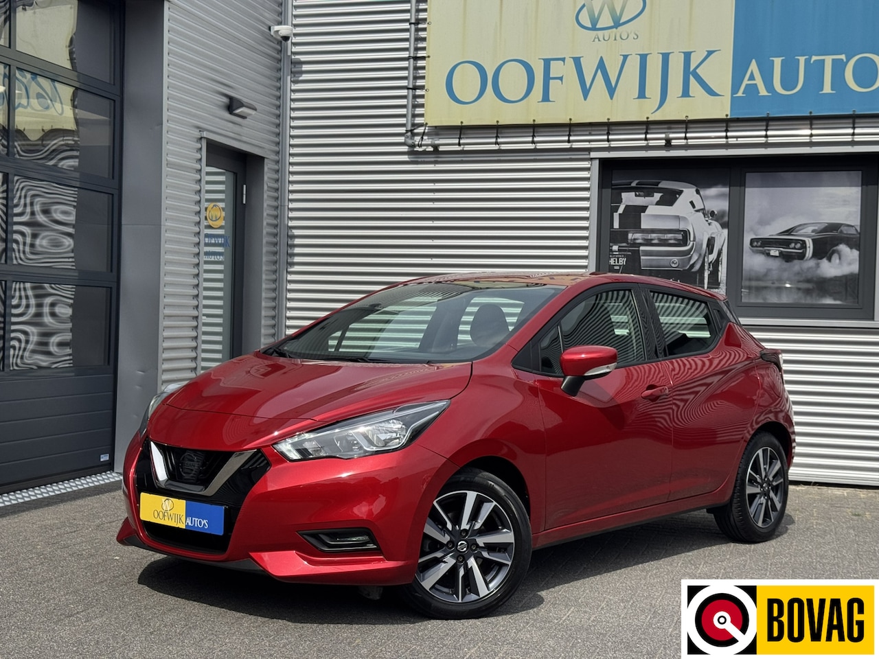 Nissan Micra - 1.0 Acenta Airco Navi Camera CarPlay Led - AutoWereld.nl