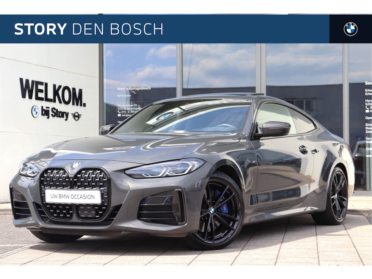 BMW 4-serie Coupé - M440i xDrive High Executive Automaat / Schuif-kanteldak / Laserlight / M Sportstoelen / Ad - AutoWereld.nl