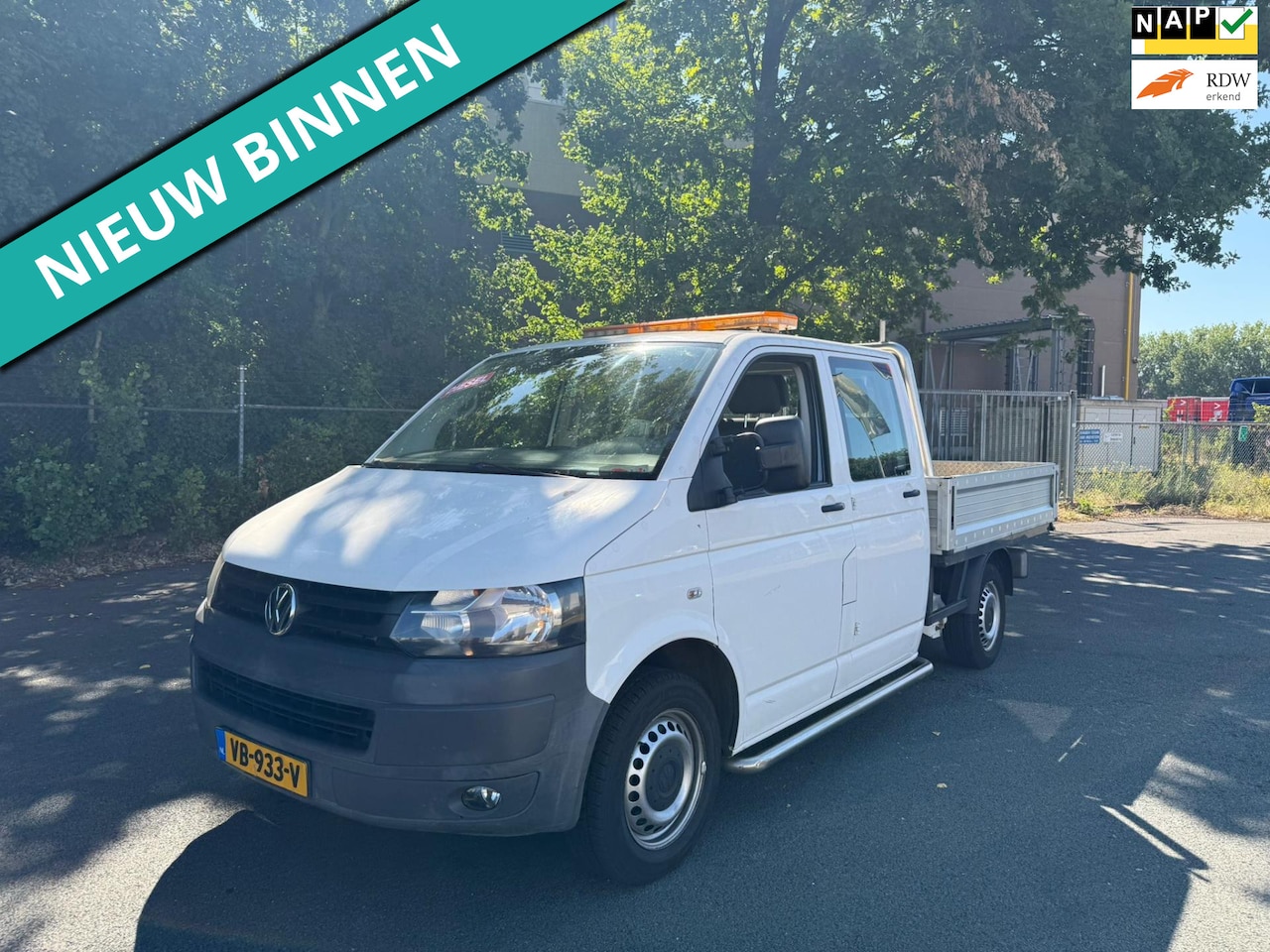Volkswagen Transporter - 2.0 TDI L2H1 DC LEUKE PICK UP RIJDT EN SCHAKELT GOED - AutoWereld.nl