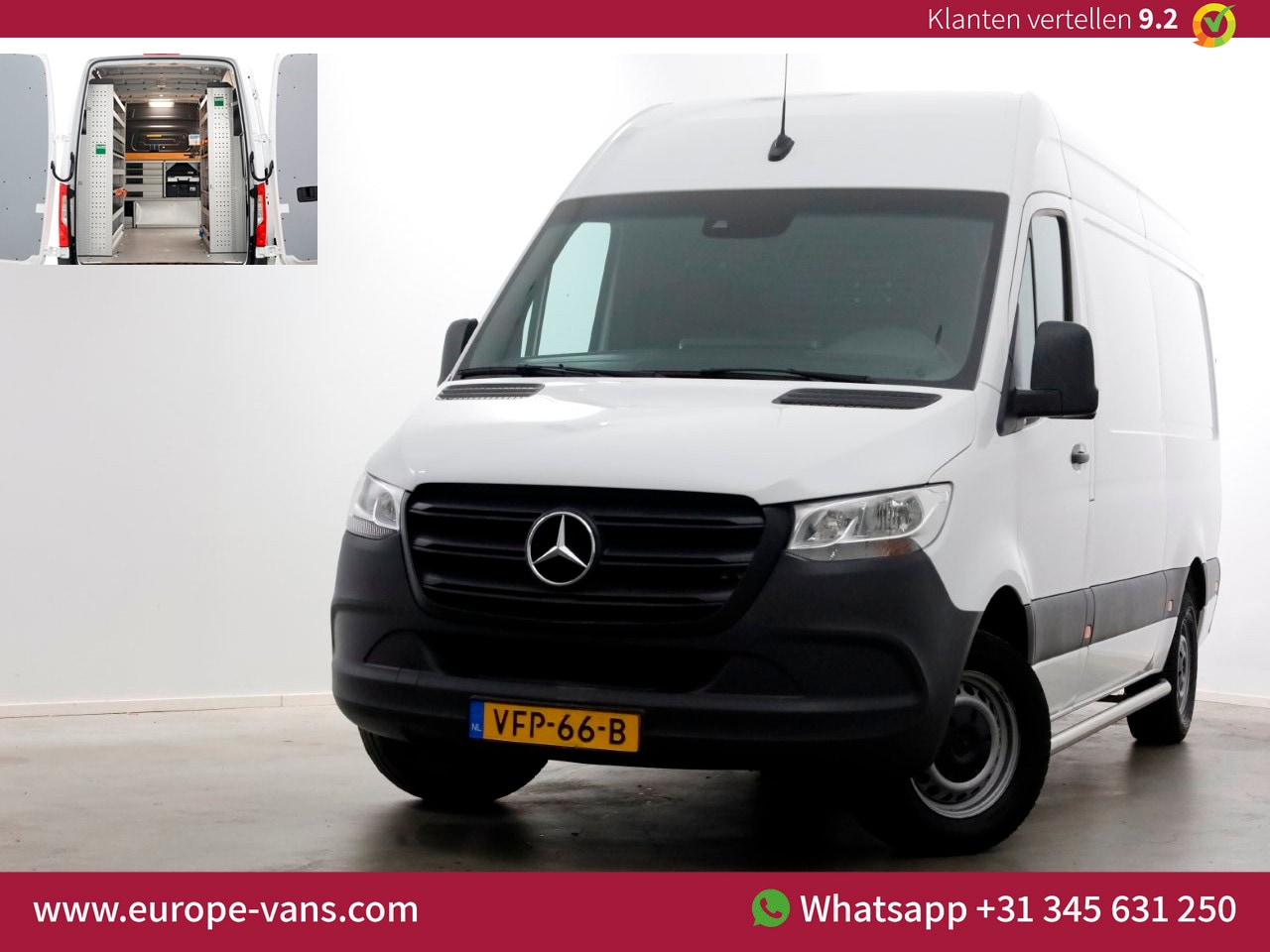 Mercedes-Benz Sprinter - 311 CDI 115pk RWD L2H2 Servicewagen Airco/Camera/230V 03-2020 - AutoWereld.nl