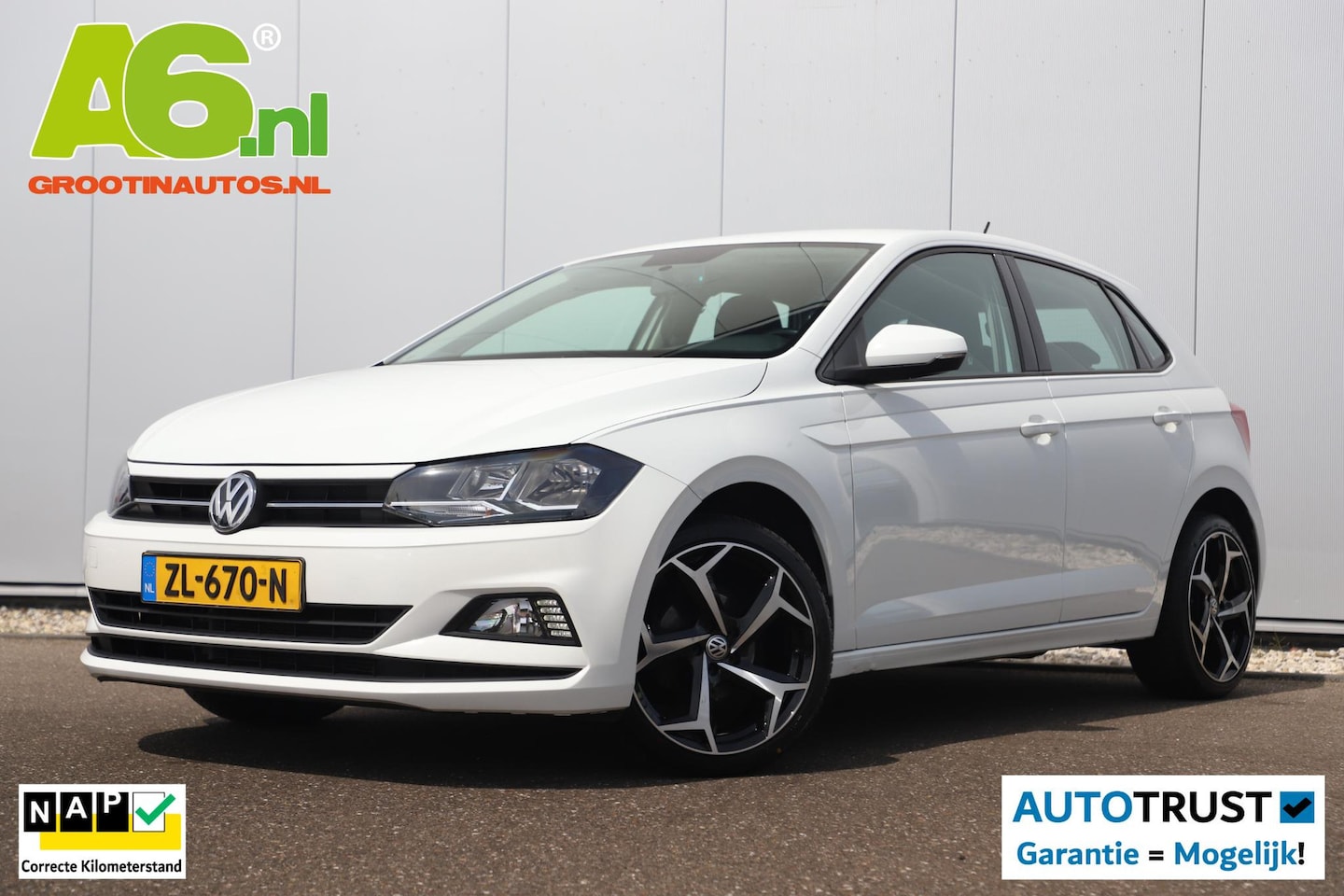 Volkswagen Polo - 1.0 TSI Comfortline 95PK NAP! Carplay Android Navigatie Airco Adaptive Cruise 17 inch R-Li - AutoWereld.nl