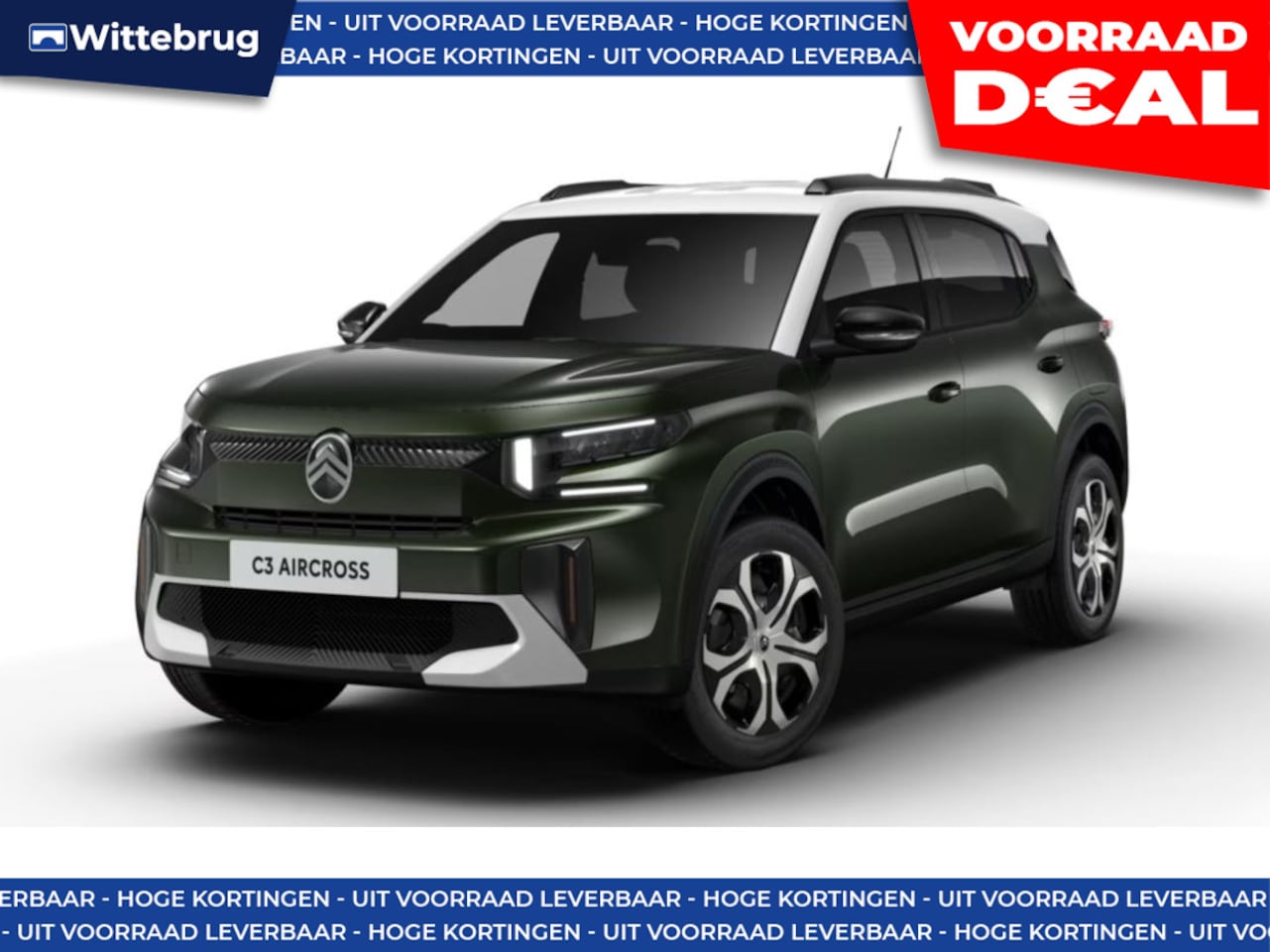 Citroën Ë-C3 Aircross - Plus 113pk 44 kWh DIRECT RIJDEN - 8 JAAR GARANTIE - AutoWereld.nl