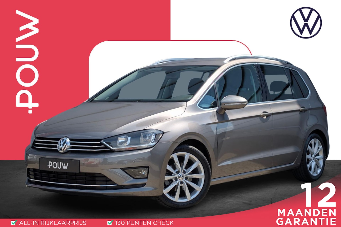 Volkswagen Golf Sportsvan - 1.2 TSI 110pk Highline DSG | Camera | Navigatie | Climatronic - AutoWereld.nl