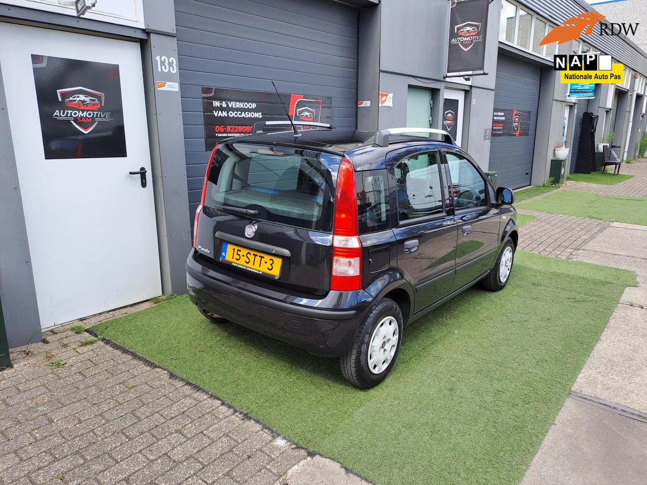 Fiat Panda - 1.2 Edizione Cool Zwart 2011 Airco NAP Weinig KM - AutoWereld.nl