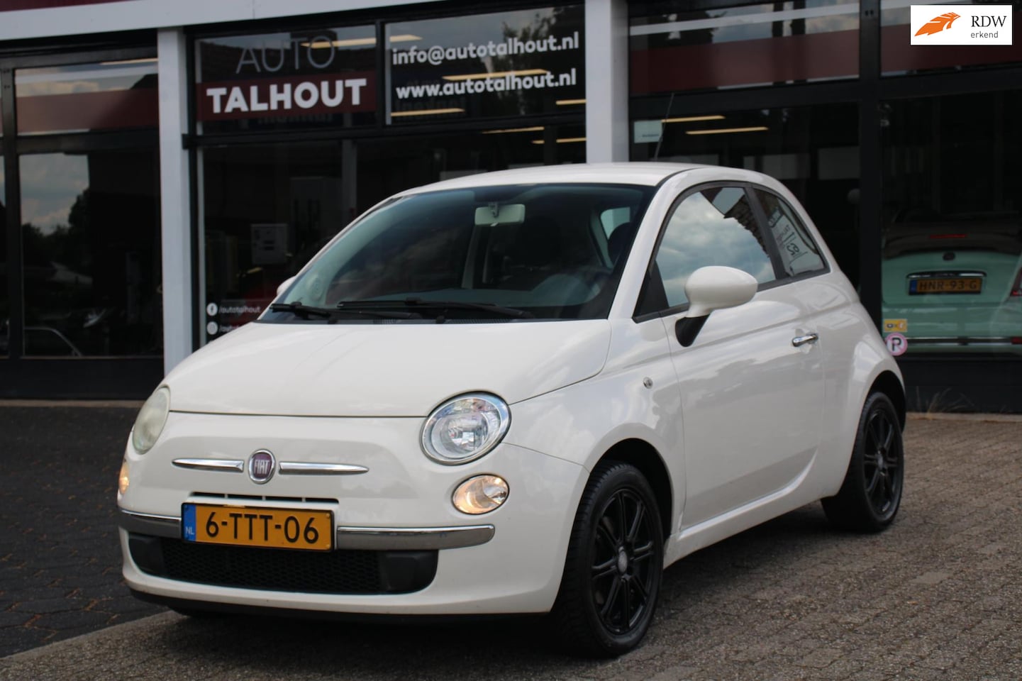 Fiat 500 - 1.4-16V Pop - Airco, Nieuwe APK, AUX-ingang - AutoWereld.nl