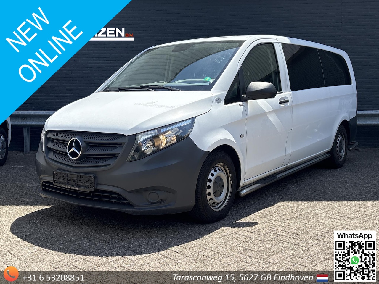 Mercedes-Benz Vito Tourer - 109 BlueTEC Base Extra Lang € 12.950 NETTO | 9 Persoons | Euro 6 | Airco | - AutoWereld.nl