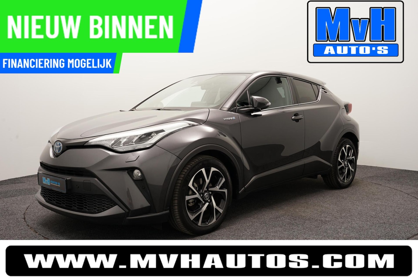 Toyota C-HR - 1.8 Hybrid Dynamic|LEER|CAMERA|LED|CARPLAY|LUXE! - AutoWereld.nl