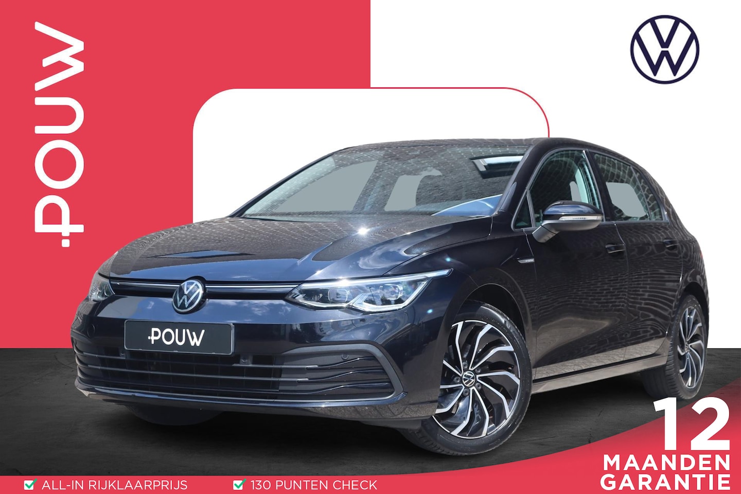 Volkswagen Golf - 1.5 TSI 115pk Life | Navigatie | Stoel/stuurverwarming | 17 inch Lichtmetalen velgen - AutoWereld.nl