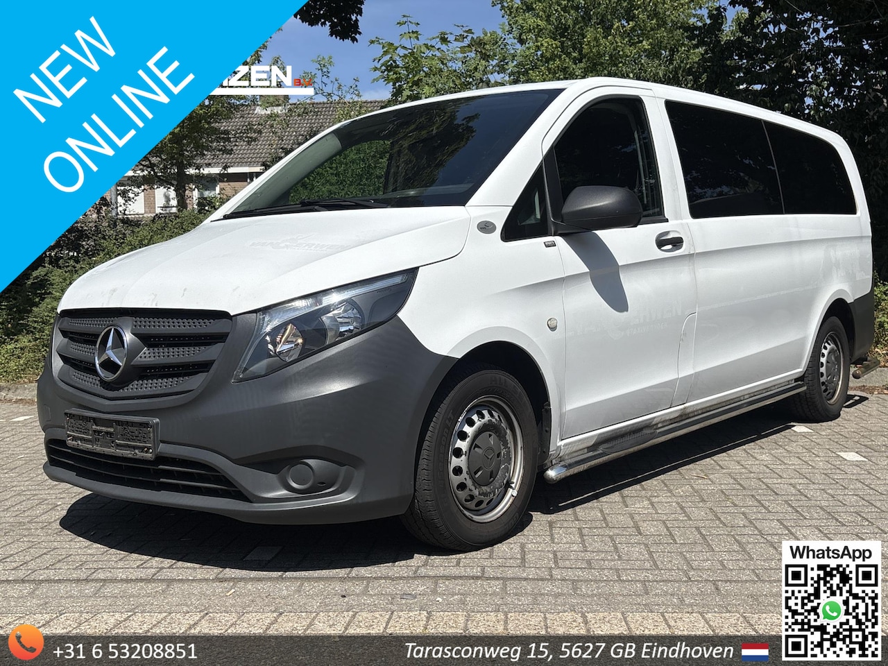 Mercedes-Benz Vito Tourer - 109 BlueTEC Base Extra Lang | € 12.900,- NETTO! | 9 Persoons | Euro 6 | Airco | - AutoWereld.nl