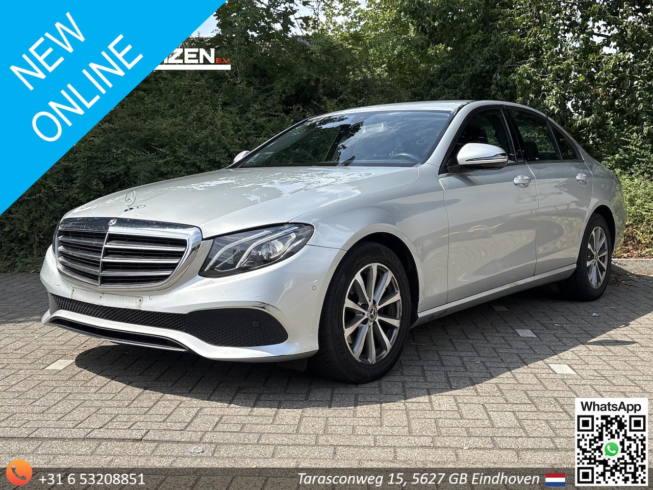 Mercedes-Benz E-klasse - 200 d € 14.450 NETTO | Widescreen | Euro 6 | Leder | Climate | Cruise | Navi | Camera | St - AutoWereld.nl