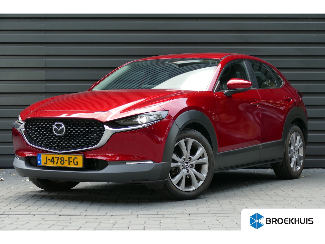 Mazda CX-30 - 2.0 E-SKYACTIV-X M HYBRID COMFORT / NAVI / LED / PDC / CLIMA / 18"LMV / ELEKTR. ACHTERKLEP - AutoWereld.nl