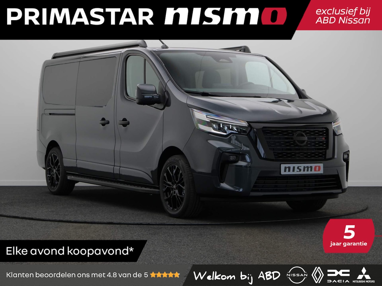 Nissan Primastar - 2.0 dCi 170pk L2H1 Nismo+ | Dubbele Cabine | Achteruitrijcamera | 5 Jaar Fabrieksgarantie - AutoWereld.nl