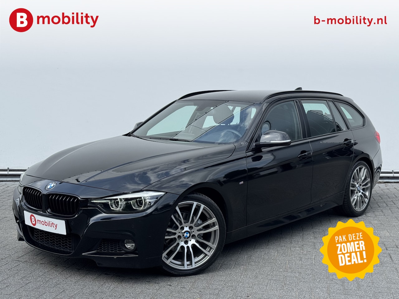 BMW 3-serie Touring - 320i High Executive M Sport 184Pk Automaat | Apple CarPlay | Trekhaak 1.800Kg | Achteruitr - AutoWereld.nl