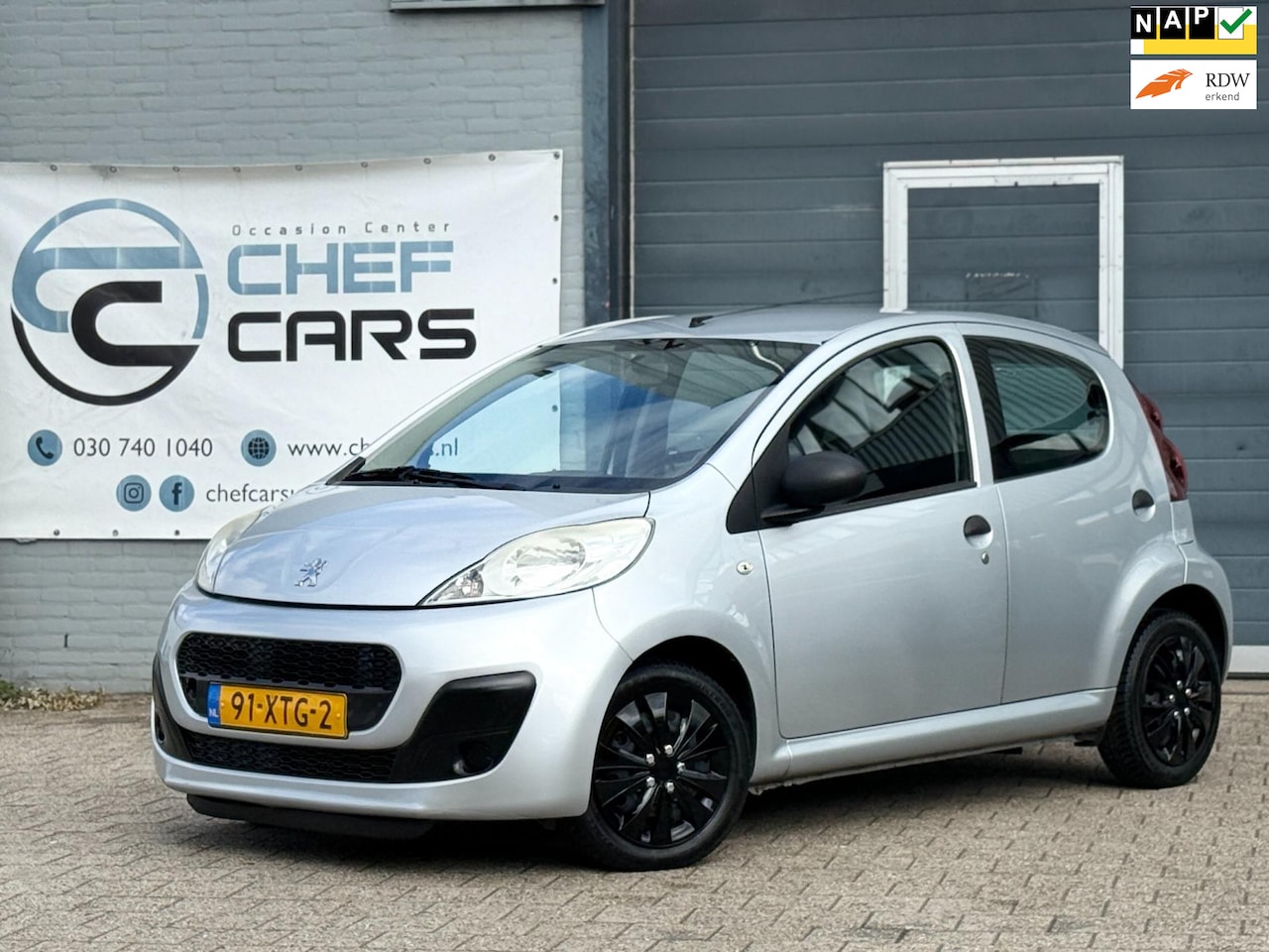 Peugeot 107 - 1.0|NAP|AIRCO|NIEUWEAPK|5-DEURS|2012|GOEDESTAAT! - AutoWereld.nl