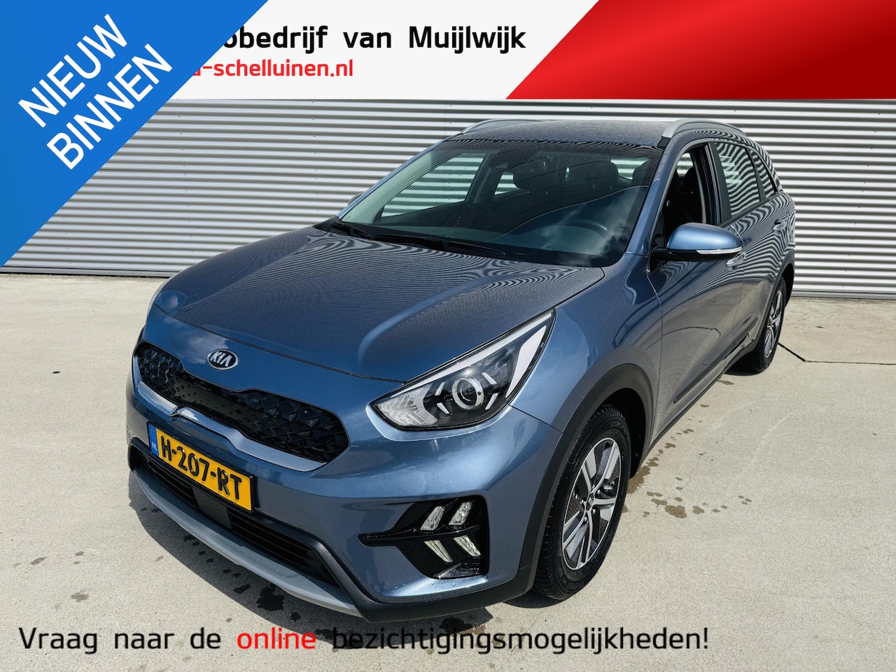 Kia Niro - 1.6 GDi Hybrid DynamicLine Clima | Cruise | Navi | Camera - AutoWereld.nl