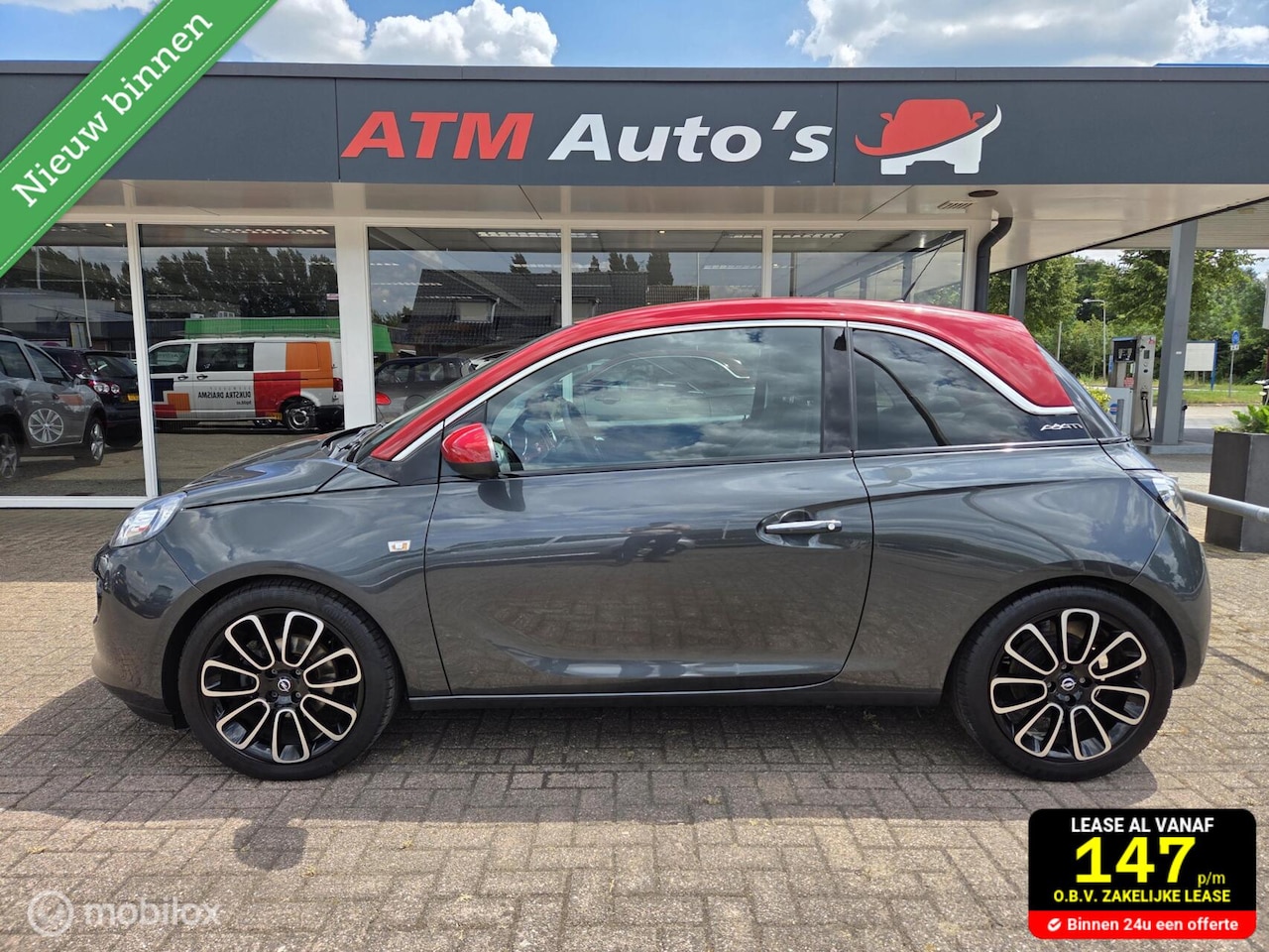 Opel ADAM - 1.0 Turbo BlitZ Airco Cruise PDC Stuur Verwarming - AutoWereld.nl