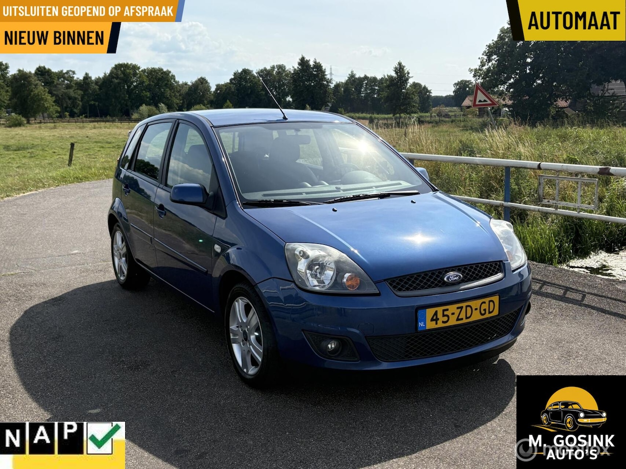 Ford Fiesta - 1.6-16V Futura Automaat Airco 177DKM Nap 5Deurd - AutoWereld.nl