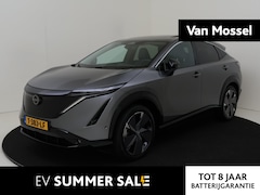 Nissan Ariya - Evolve 66 kWh 218PK | Premium Leder | Stoelverwarming & -ventilatie | Glazen Schuif/Kantel
