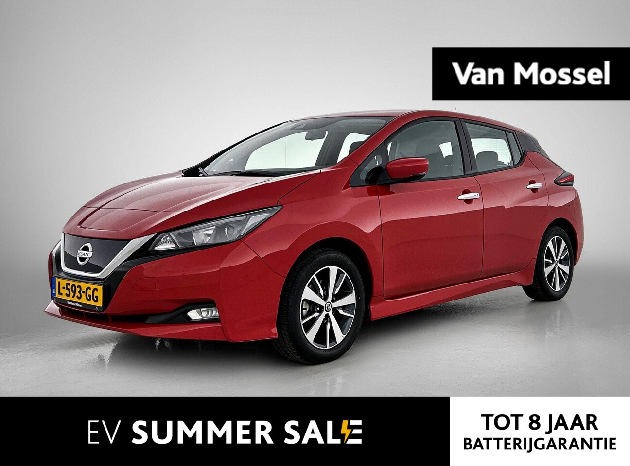 Nissan LEAF - Acenta 40 kWh | Achteruitrijcamera | Navigatie | Climate Control | Warmtepomp | Lichtmetal - AutoWereld.nl