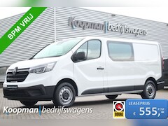 Renault Trafic - 2.0dCi 130pk T30 L2H1 DC | 6-Zits | Carplay/Android | Camera | Lease 555, - p/m
