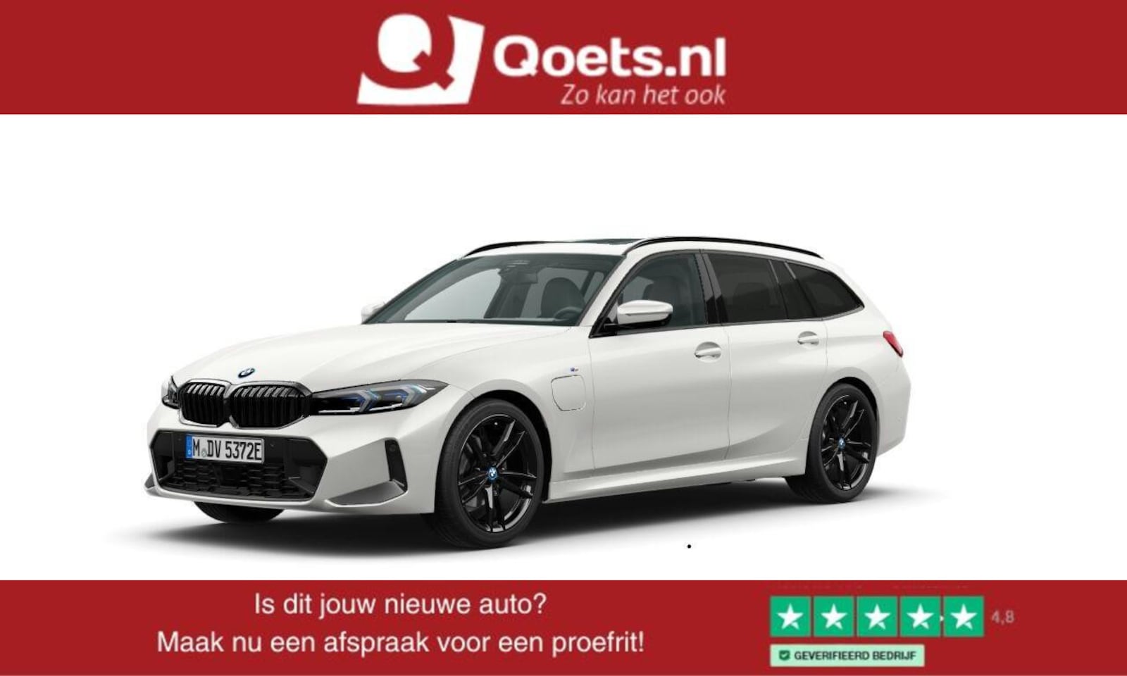 BMW 3-serie Touring - 330e M Sport - Trekhaak - Panoramadak - Parking/Driving Assistant - Hifi - Getinte/Geluidd - AutoWereld.nl