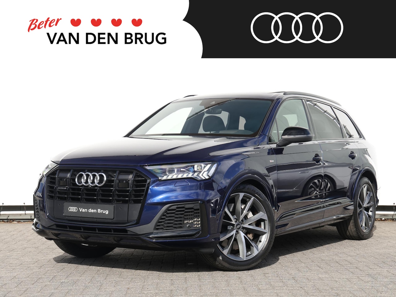 Audi Q7 - 55 TFSI e quattro Pro Line S 381pk | Pano | B&O | Keyless | Adaptive Cruise | Head-up | Lu - AutoWereld.nl