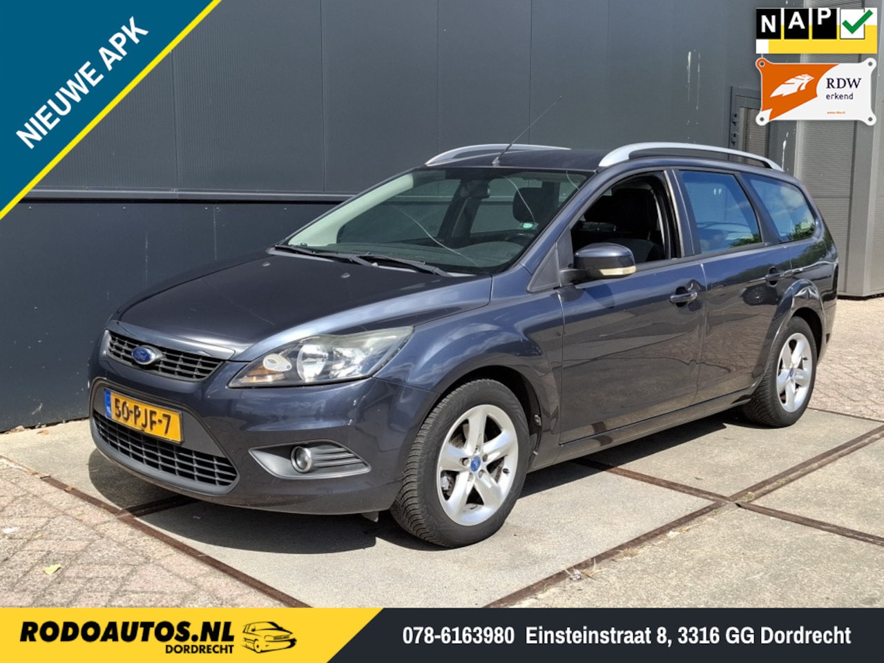 Ford Focus Wagon - 1.6 Comfort Airco/Navi Nieuwe APK - AutoWereld.nl