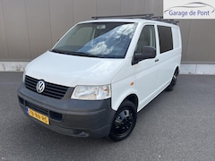 Volkswagen Transporter - 1.9 TDI 300 Dubbel cabine, trekhaak, nieuwe APK