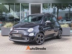 Fiat 500 - TwinAir Turbo 105pk | Sensoren | Carplay | Climate | Cruise Control | Radio | Panoramadak