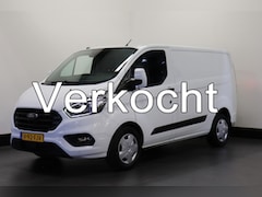 Ford Transit Custom - 2.0 TDCI 130PK Automaat EURO 6 - Airco - Navi - Cruise - Camera - € 13.950, - Excl