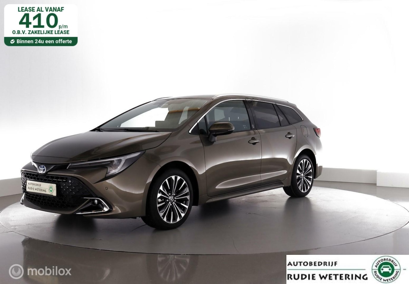 Toyota Corolla Touring Sports - 1.8 Hybrid 140PK Automaat Team D leer|led|nav|cam|ecc|lmv17 - AutoWereld.nl