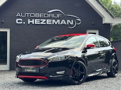 Ford Focus - 1.0 125PK ST-Line BLACK/RED EDITION CRUISE NAVI UNIEK NIEUWSTAAT