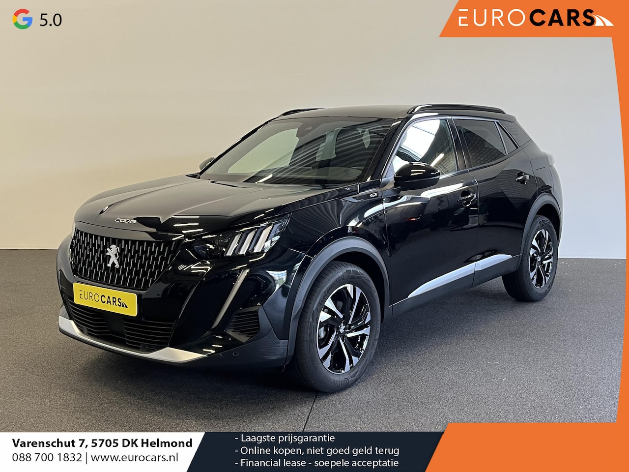 Peugeot 2008 - 1.2 PureTech 130 GT Cimate control Cruise control LED Achteruitrij camera Navigatie Parkee - AutoWereld.nl