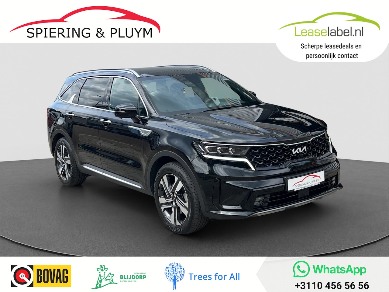 Kia Sorento - 1.6 PHEV 4WD ExecutiveLine | Vol Leder | Camera Spiegel - AutoWereld.nl