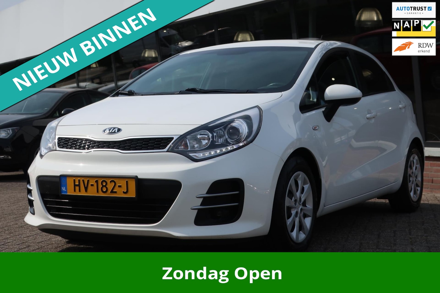 Kia Rio - 1.2 CVVT DynamicLine 2e EIG_LED_AIRCO_DOH_NAP. - AutoWereld.nl