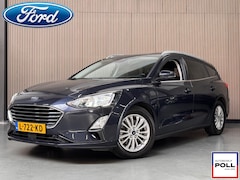 Ford Focus Wagon - 1.0 EcoB Hybrid Titanium X Ad. Cruise Navi Camera Winter pack Privacy Glass Dealeronderhou