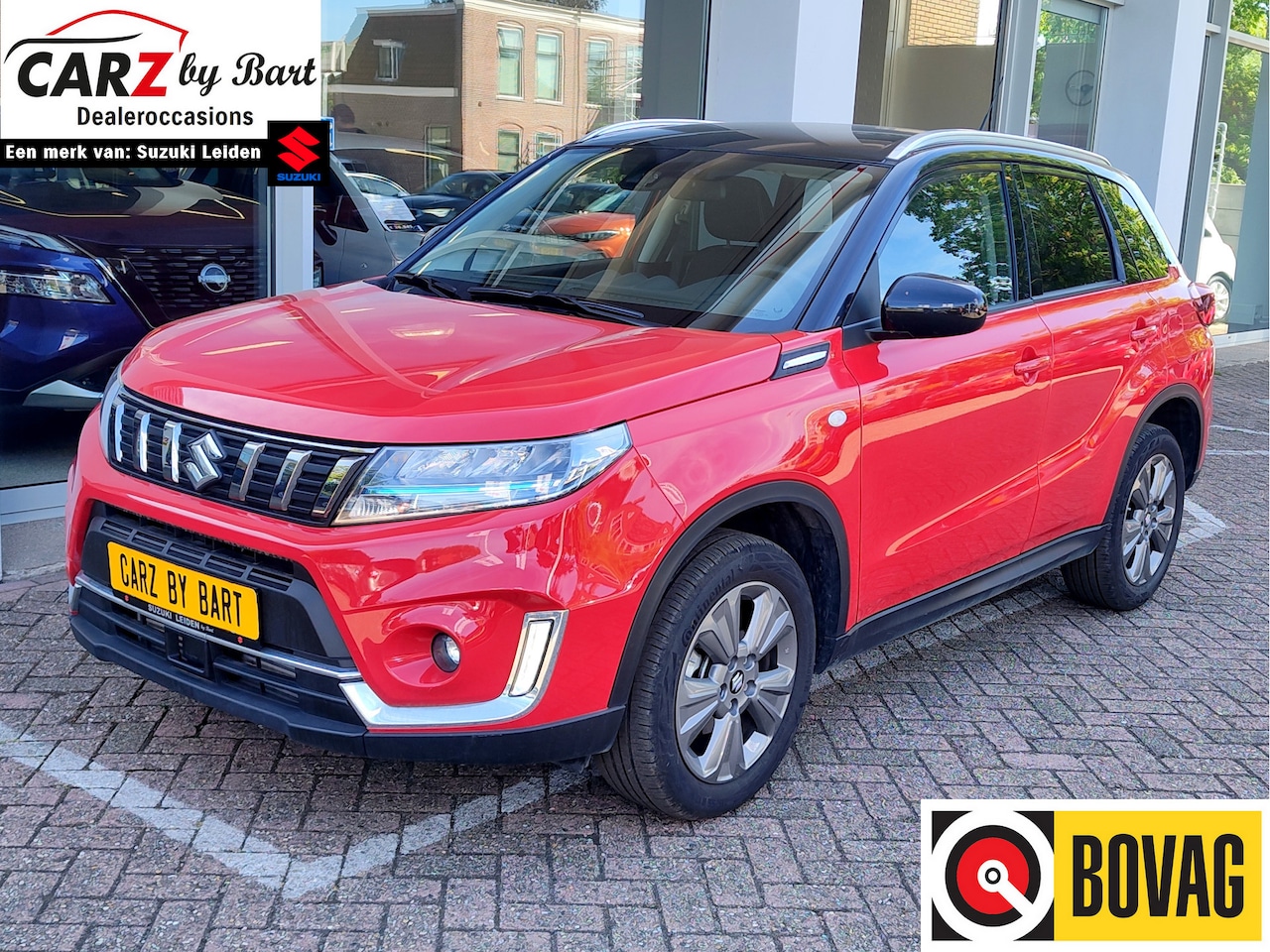 Suzuki Vitara - 1.4 BOOSTERJET SELECT SMART HYBRID Navi | Camera | Dodehoeksensoren | Stoelverwarming - AutoWereld.nl