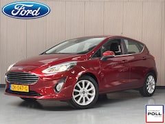 Ford Fiesta - 1.0 EcoBoost Titanium Navi Climat Cruise Trekhaak All Seasons Dealeronderhouden 5drs