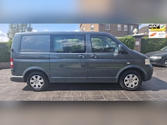 Volkswagen Transporter - 2.5 TDI 300 DC 6 persoons APK NAVI Airco PDC 131PK kort Inruil Mogelijk