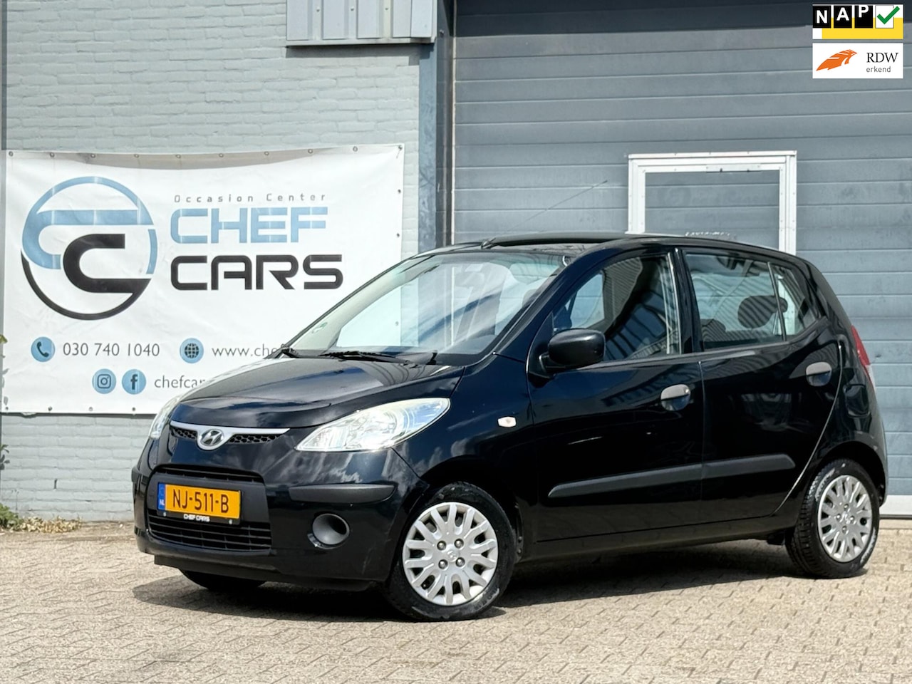Hyundai i10 - 1.1|AIRCO|BOEKJES|5D|ELEKRMN|STUURBEKRACHTIGING! - AutoWereld.nl