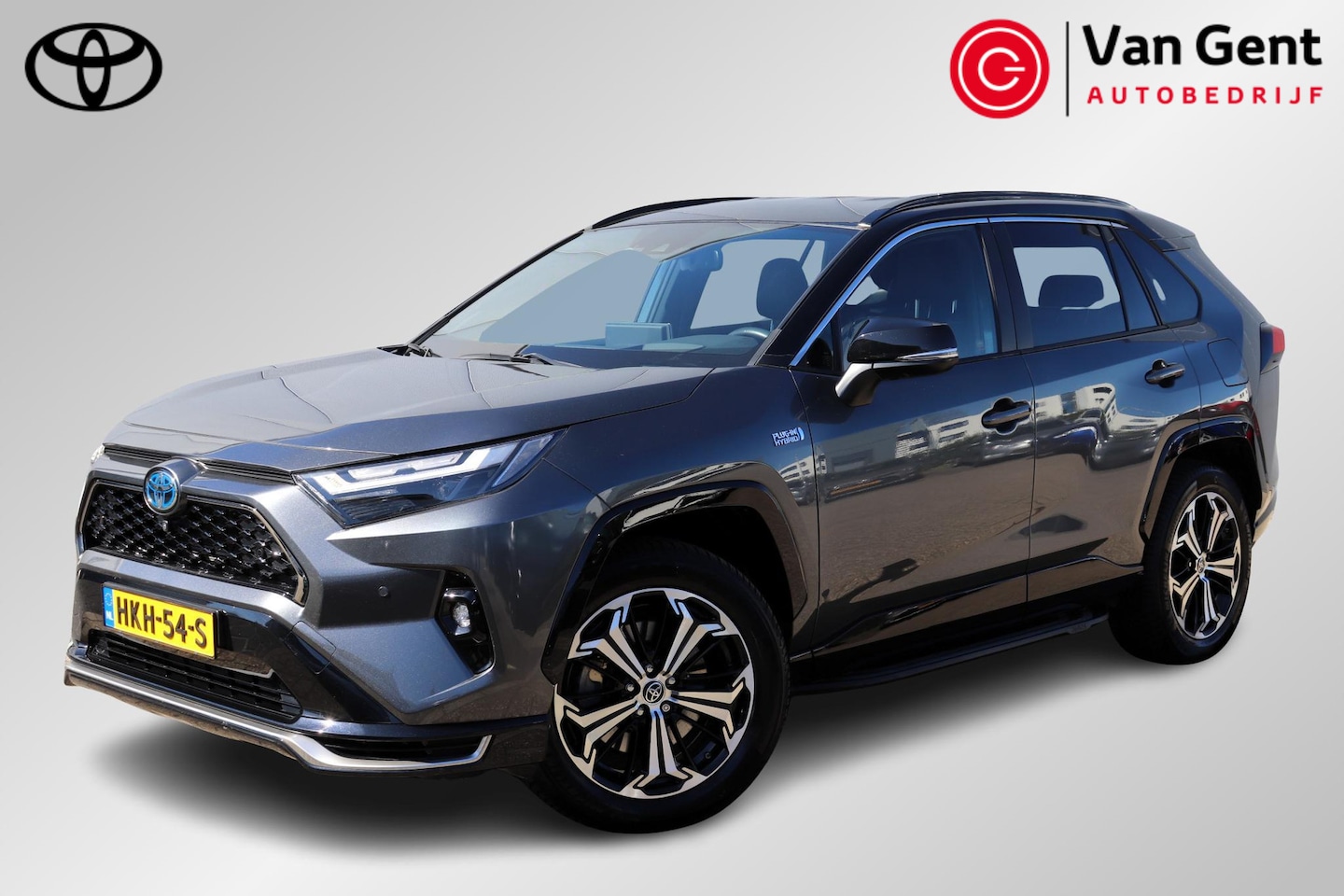 Toyota RAV4 - 2.5 Plug-in Hybrid AWD Bi-Tone Plus | Stoel-/achterbankverwarming | Leder | Navigatie | JB - AutoWereld.nl
